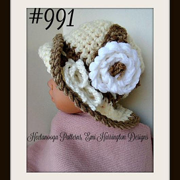 991- Crochet Sunhat