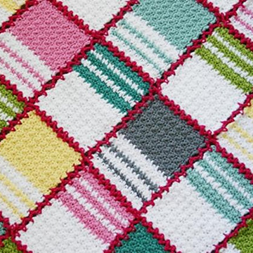 Patch Me a Line Blanket