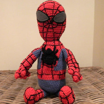 Spiderman plush amigurumi