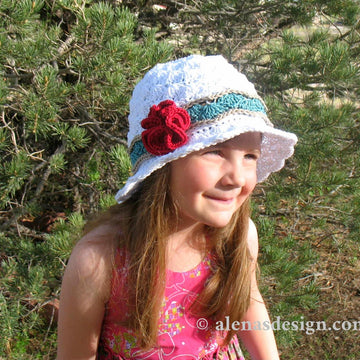 Rose Sun Hat