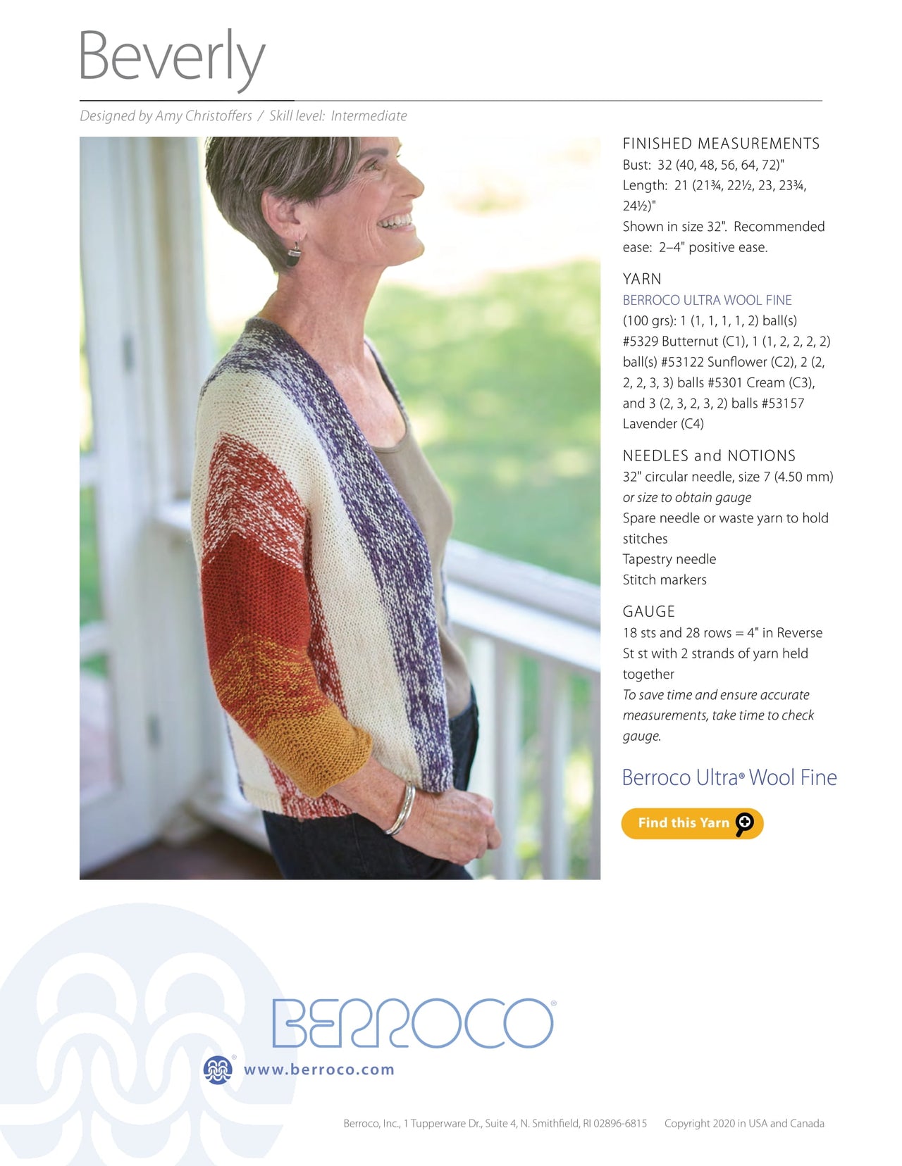 Berroco Beverly PDF