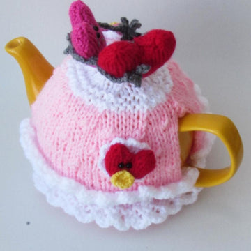 In Love Hearts Tea Cosy