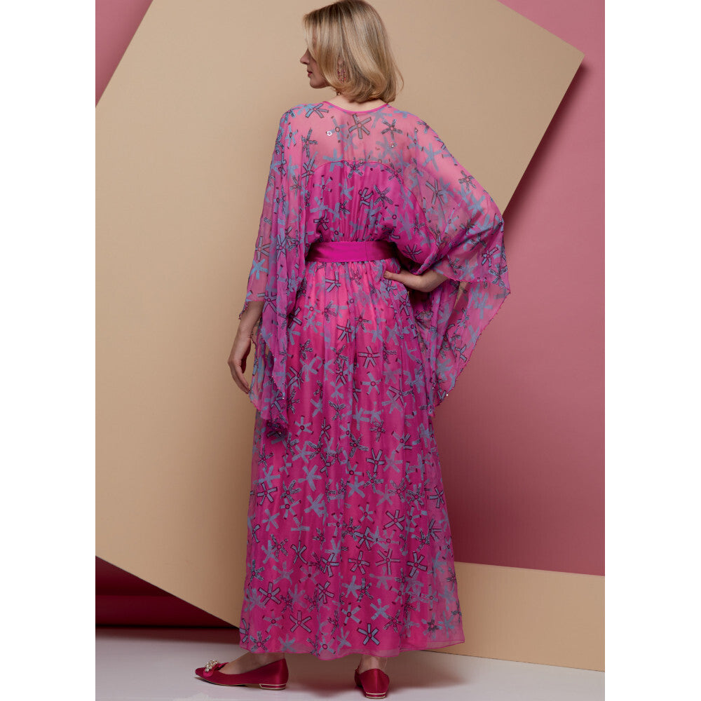 Vogue Misses' Special Occasion Dress and Sash V1627 - Sewing Pattern