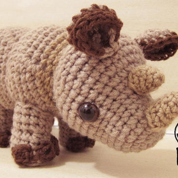 Amigurumi Rhylie the Rhino
