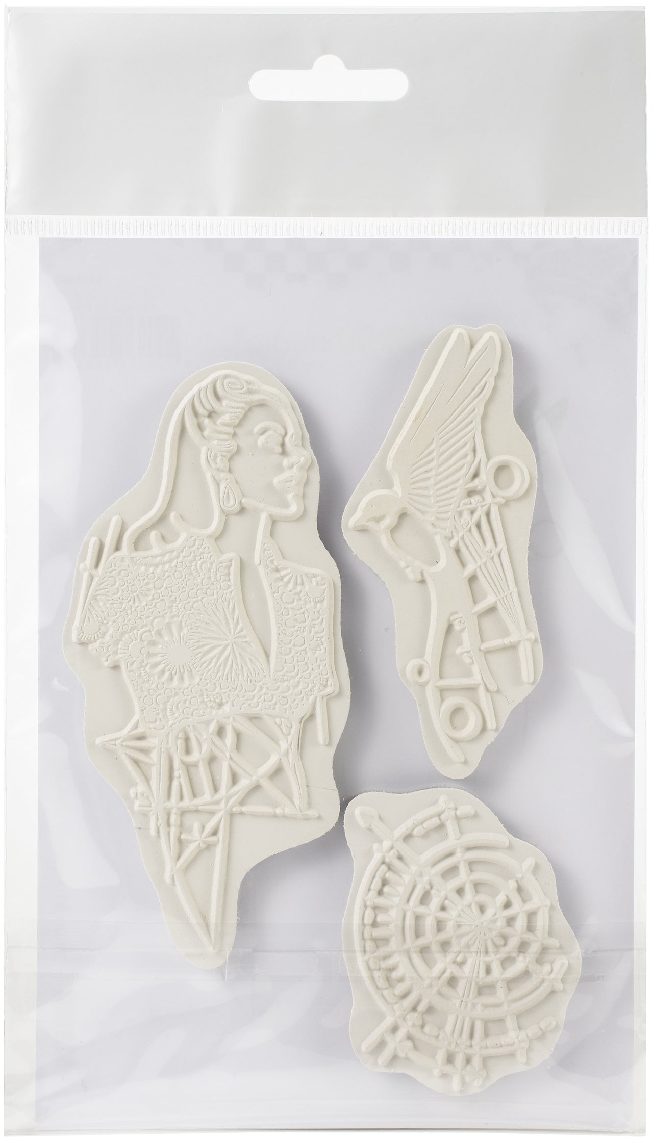 Carabelle Studio Cling Stamp A6 - Etude #1: Girl & Bird