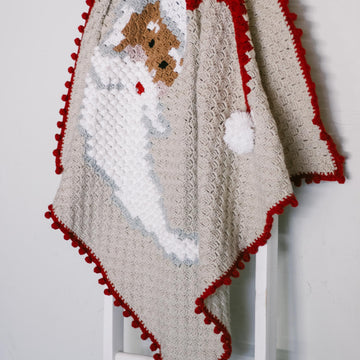 Jolly Old St. Nick C2C Blanket