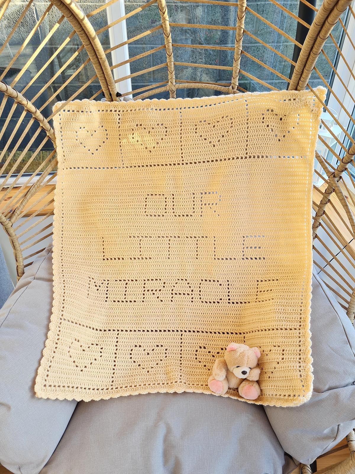Our Little Miracle Filet Blanket