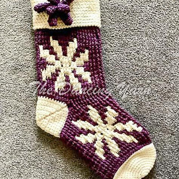 Snowflakes of Christmas Stocking