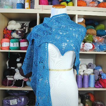 Butterfly Garden Lace Shawl