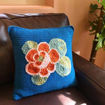 Bohemian Rose Pillow