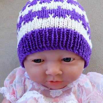 Bonny - 4ply baby beanie