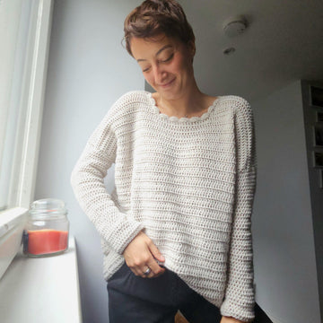 Oversized slouchy sweater