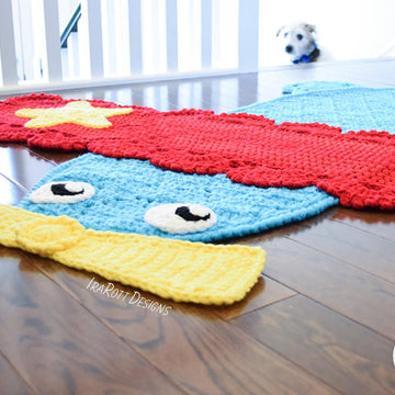 Peter The Airplane Rug