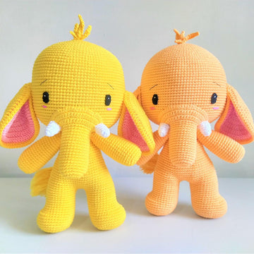 Elephant Doll Amigurumi Crochet Pattern