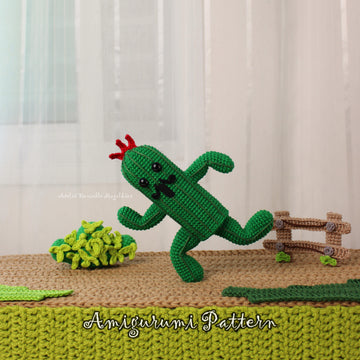 Jumbo Cactuar – Chibi Amigurumi Pattern