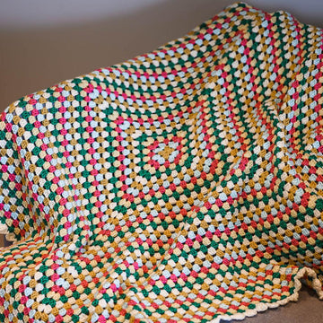 Continuous Granny Square Blanket
