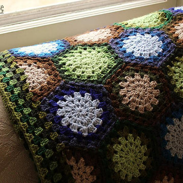 Lakeside Forest Blanket