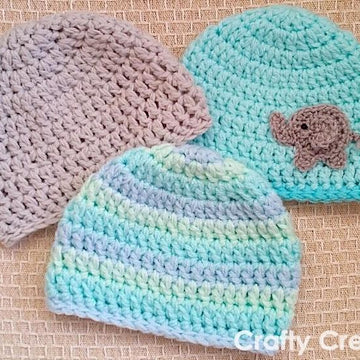 Elephant Newborn Beanie