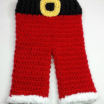 Newborn Santa Claus Hat and Pants