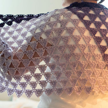 Eulerian Triangles Shawl
