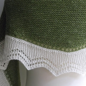 Garter shawl