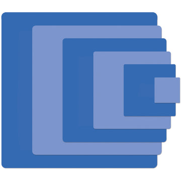 Kaisercraft Nesting Dies 6/Pkg - Squares .75"X.75" To 4.25"X4.25"