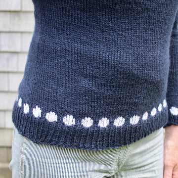 Polka Dot Crew Neck