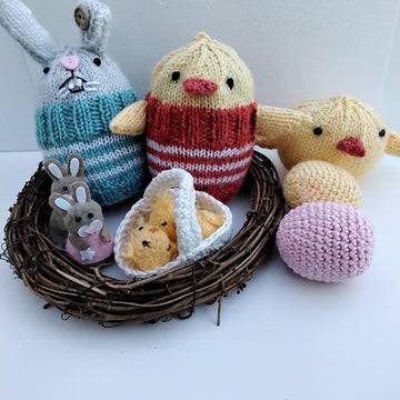 Easter Bunny and Chick chocolate covers