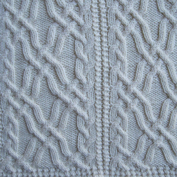 North Bay Cabled Shawl