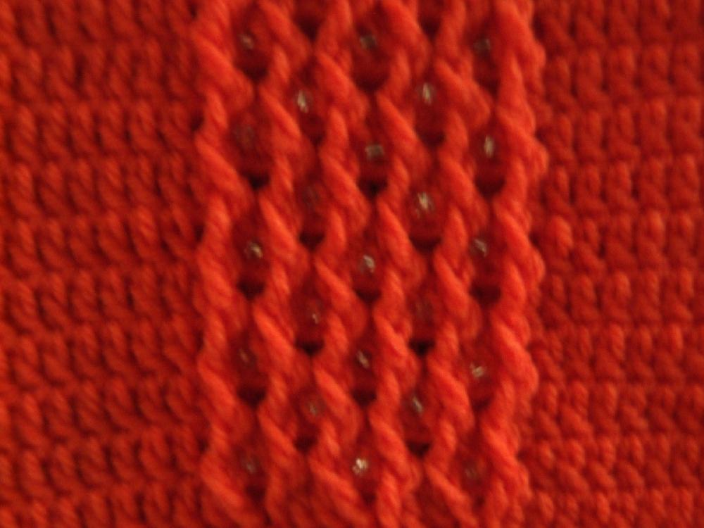 Jumper and Tank Top Unisex with Cable Diamonds
