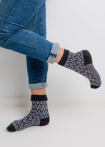 Rio Grande Socks in Regia 4 Ply 50g - 4530 - Downloadable PDF