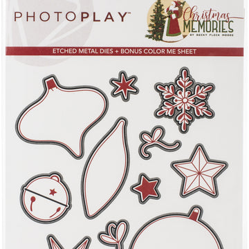 Photoplay Paper PhotoPlay Etched Die - Elements, Christmas Memories
