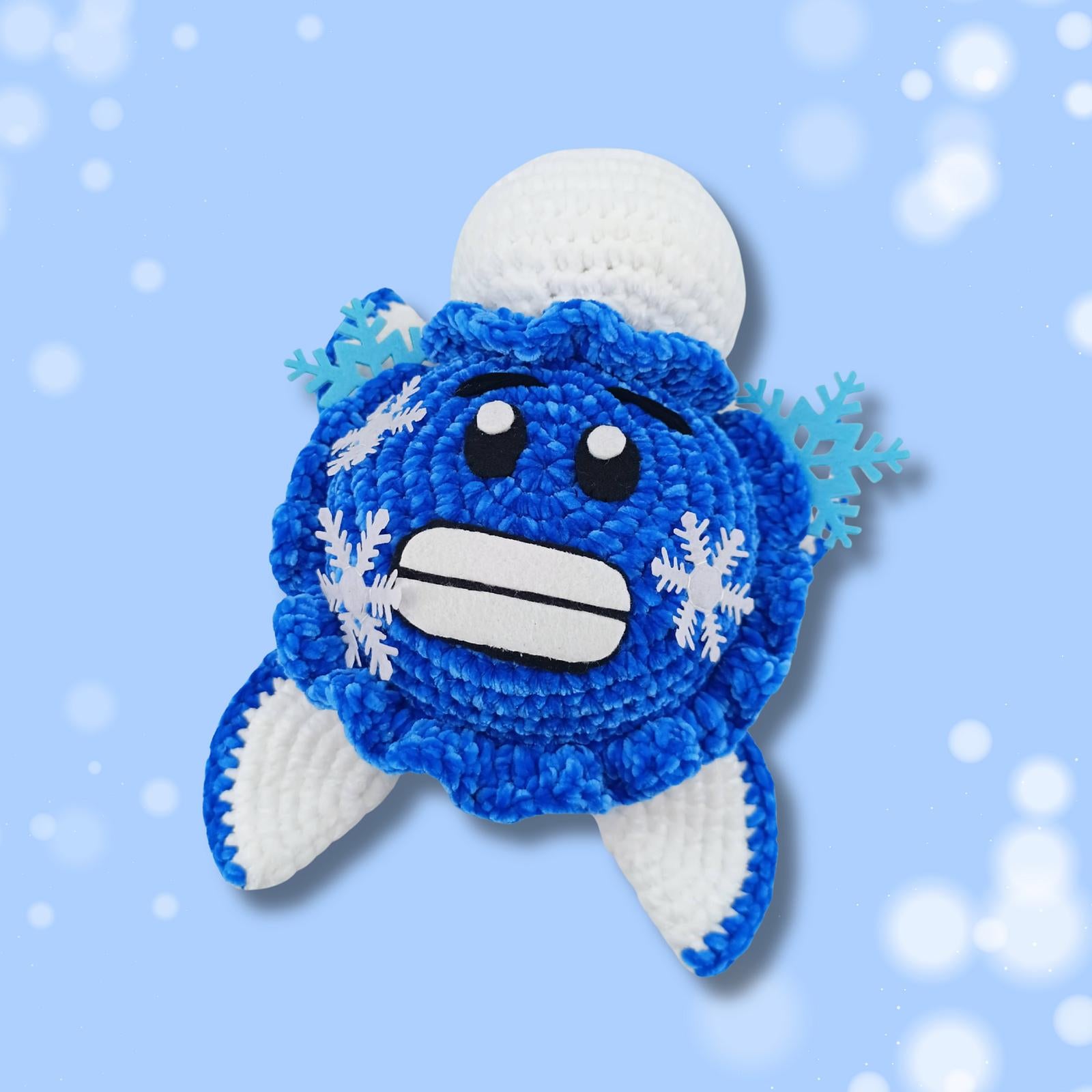 Glacial Emoji sea turtle
