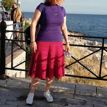 Boho Blues Skirt
