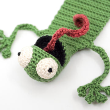 Frog Bookmark Crochet Pattern