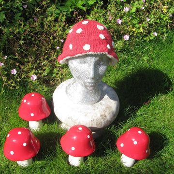 Magic Mushroom Beanie Hat