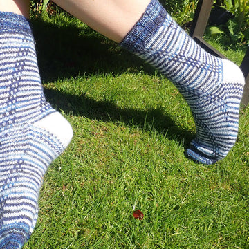 Corkscrew Feet Socks