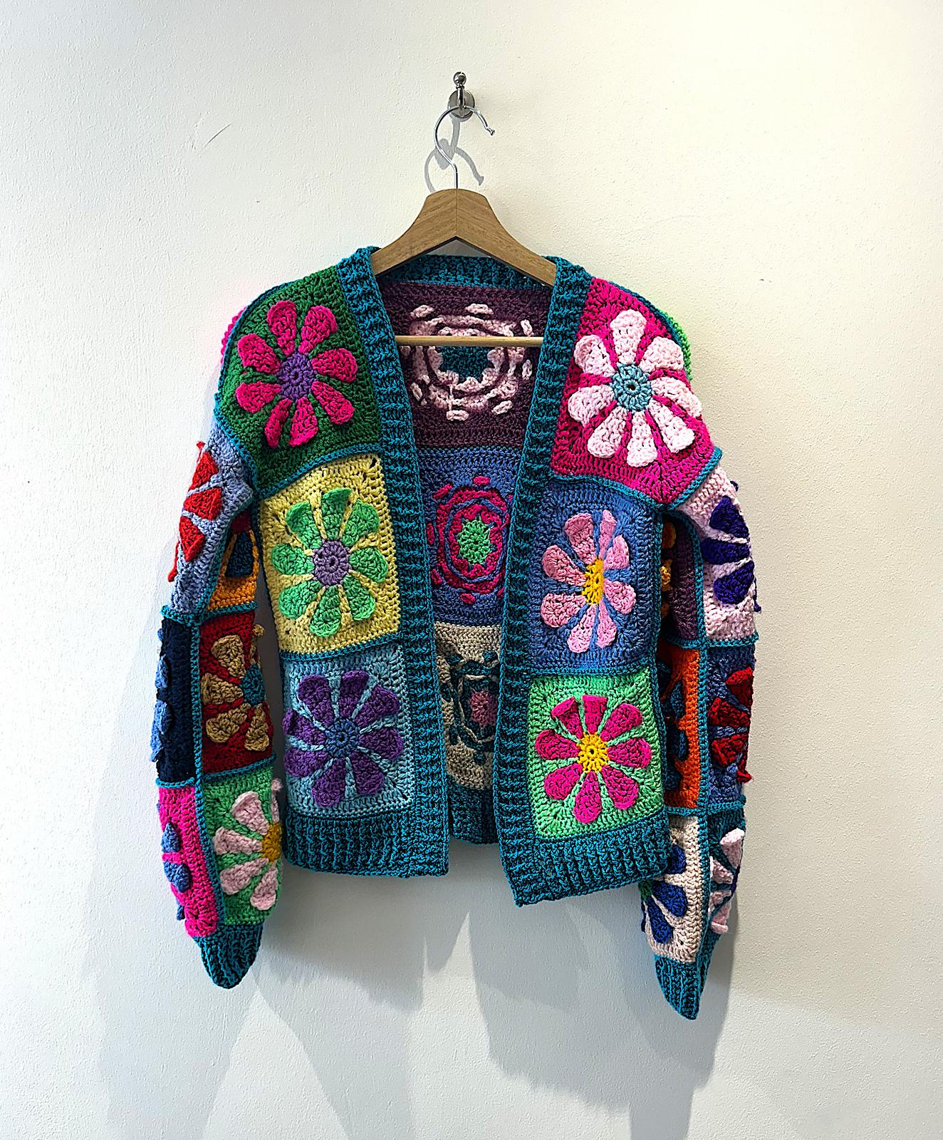 Daisy Cardigan Crochet Pattern