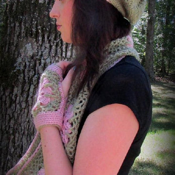 Frost Flower Cowl Set