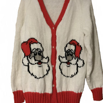 Adult Christmas Santa Cardigan