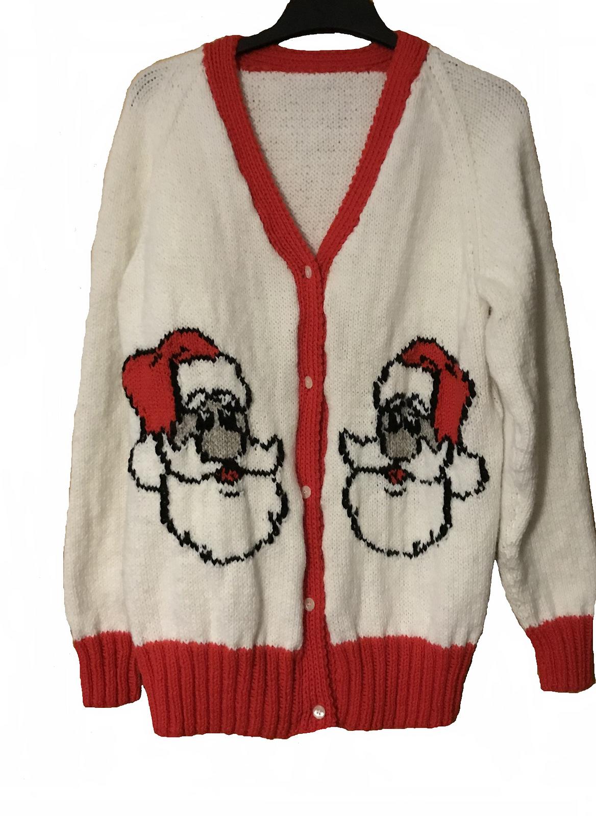 Adult Christmas Santa Cardigan