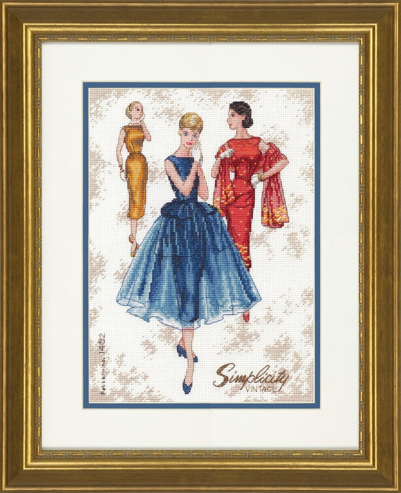 Dimensions Simplicity Vintage Cross Stitch Kit