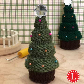 Loom Knit Christmas Tree