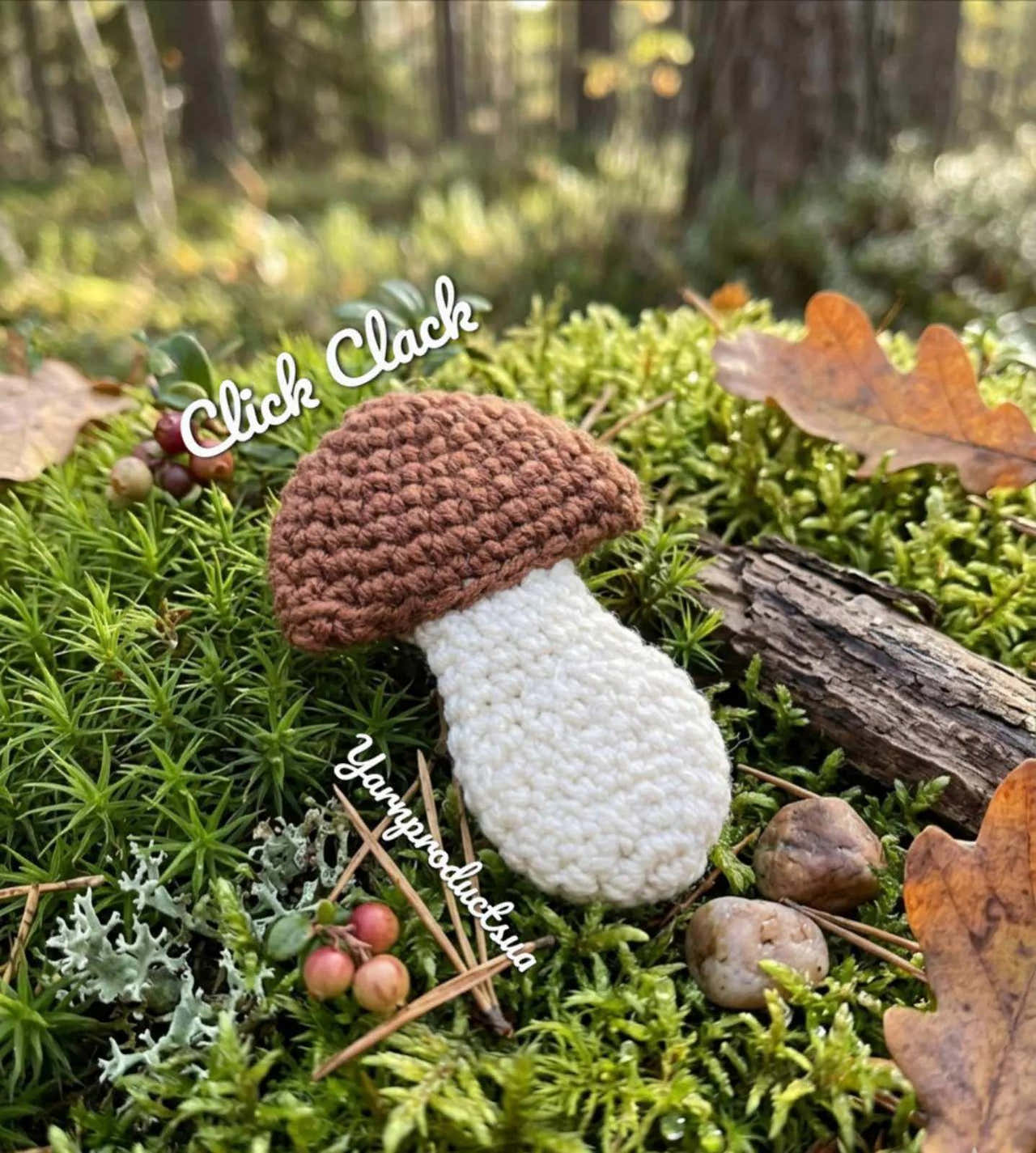 Mushroom Fidget Clicker fidget toy English-US