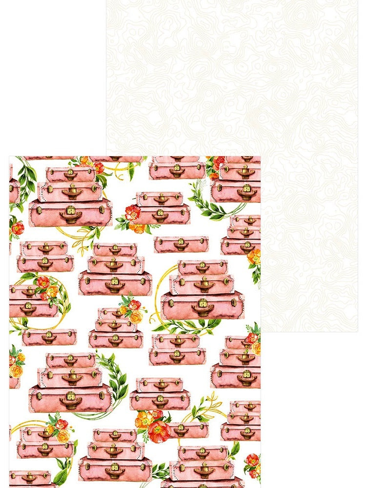 P13 Double-Sided Paper Pad 6"X8" 24/Pkg - Sunshine, 6 Designs/4 Each +