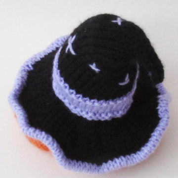 Halloween Witches Hat and Pumpkin Chocolate Orange Cosy
