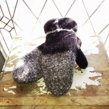 Felted Wool Mittens