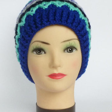 Crochet Aran Baby Beanie Hat