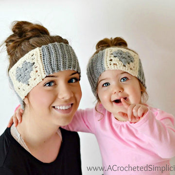 Granny Heart Headwarmer