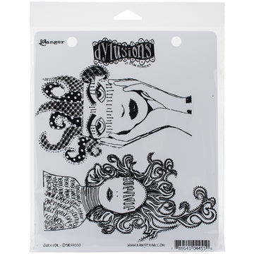 Ranger Dyan Reaveley's Dylusions Cling Stamp Collections 8.5"X7" - Survivor